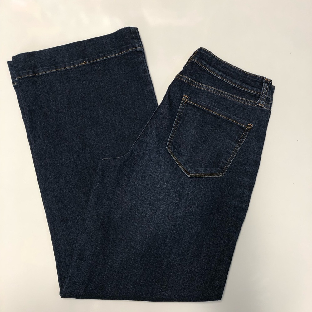 ana a new approach wide leg high rise jeans size 4